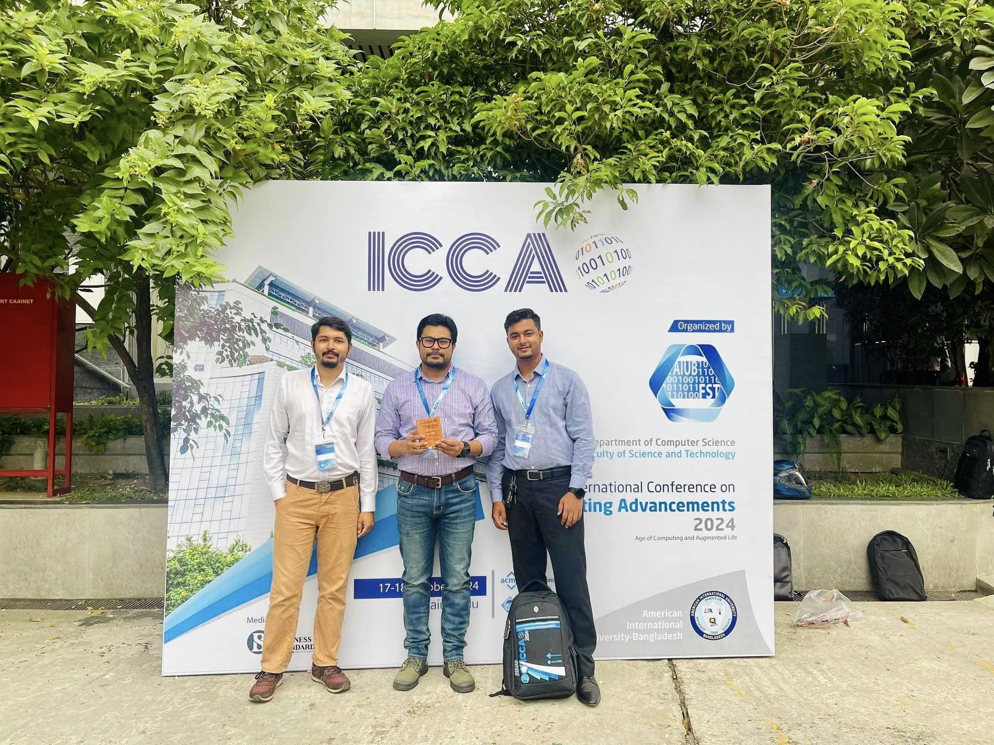 Attended ICCA conference as a Session Chair